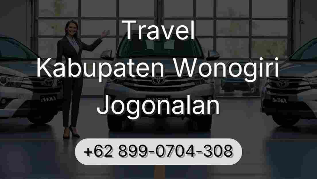 Travel Kabupaten Wonogiri Jogonalan