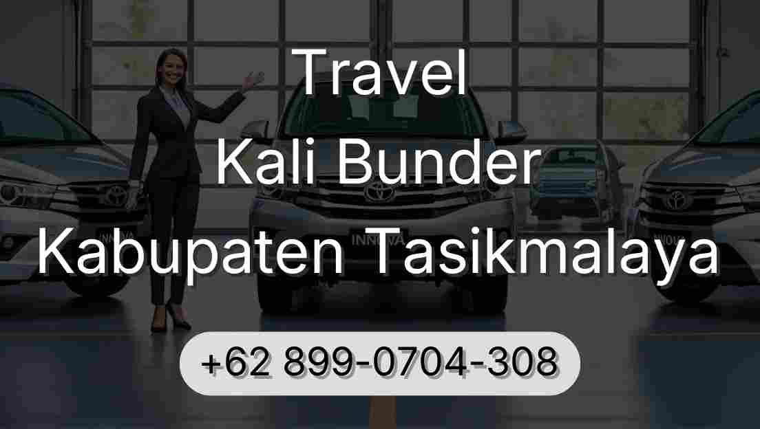 Travel Kali Bunder Kabupaten Tasikmalaya