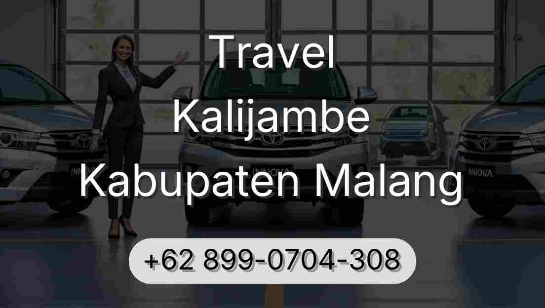 Travel Kalijambe Kabupaten Malang