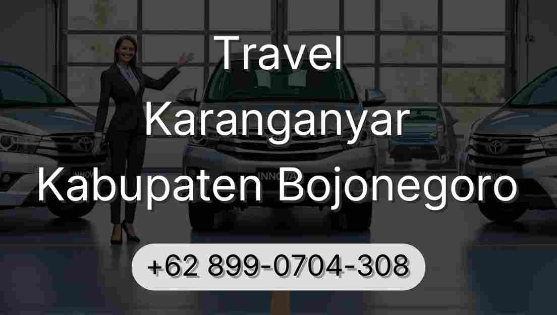 Travel Karanganyar Kabupaten Bojonegoro
