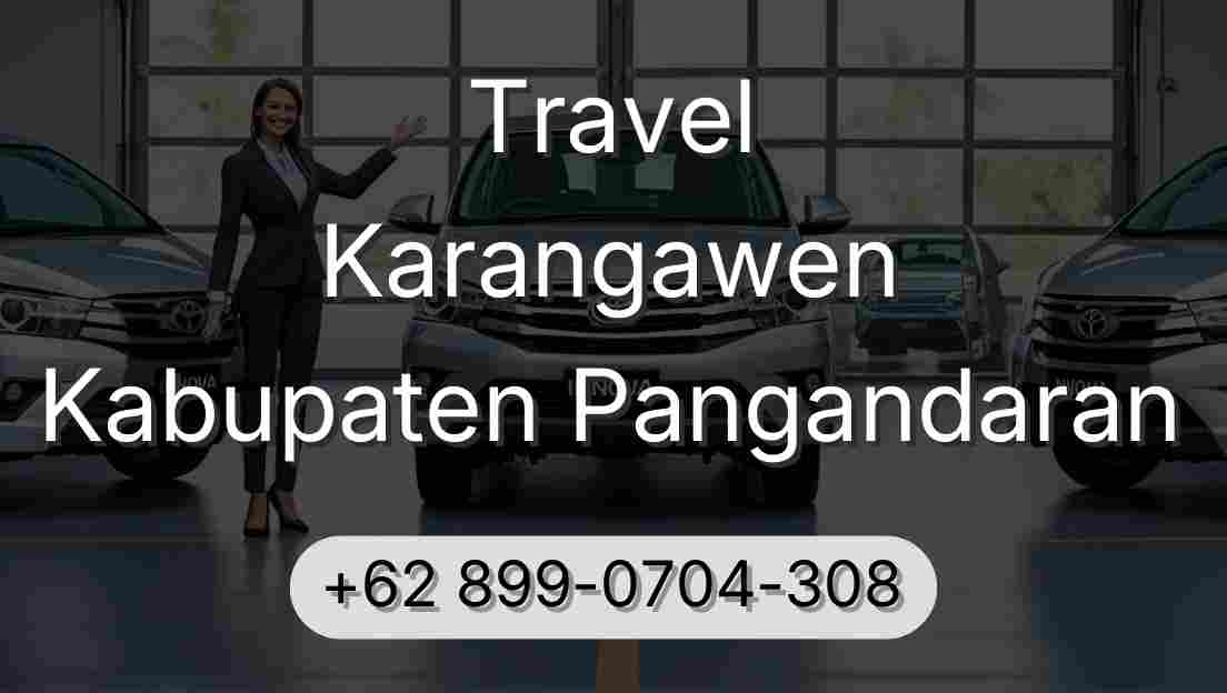 Travel Karangawen Kabupaten Pangandaran