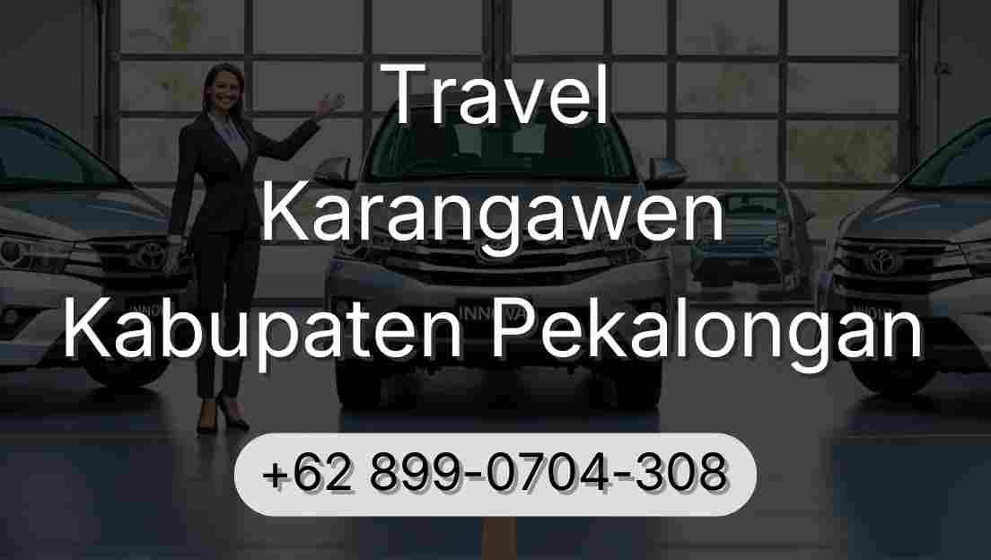 Travel Karangawen Kabupaten Pekalongan