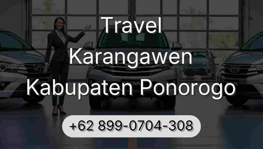 Travel Karangawen Kabupaten Ponorogo
