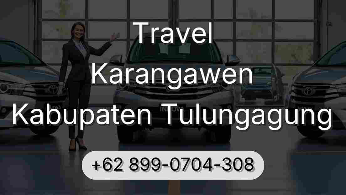 Travel Karangawen Kabupaten Tulungagung