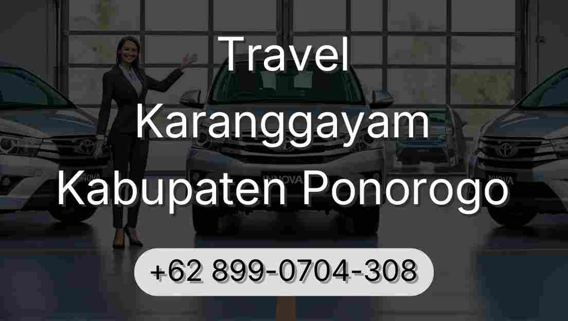 Travel Karanggayam Kabupaten Ponorogo