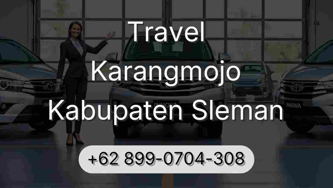 Travel Karangmojo Kabupaten Sleman