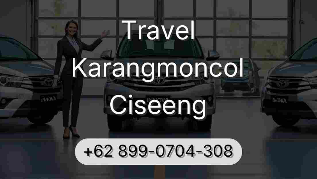 Travel Karangmoncol Ciseeng