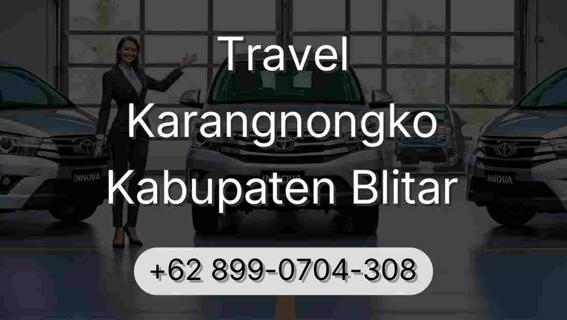 Travel Karangnongko Kabupaten Blitar
