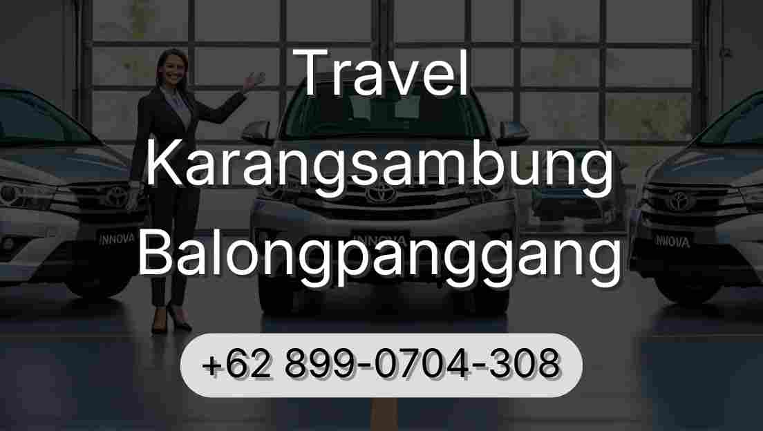 Travel Karangsambung Balongpanggang