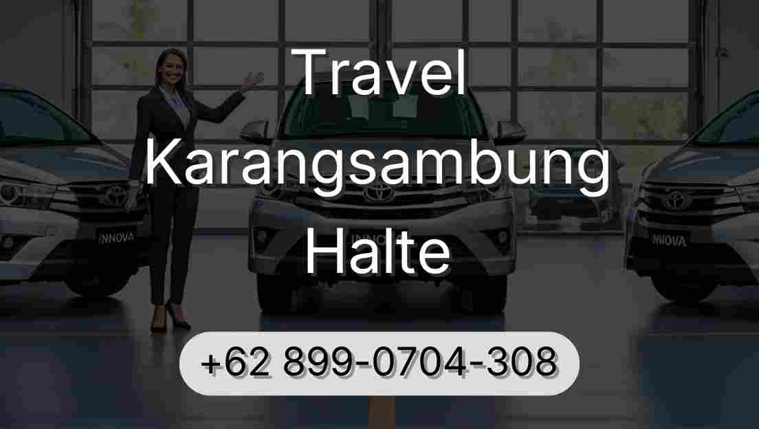 Travel Karangsambung Halte