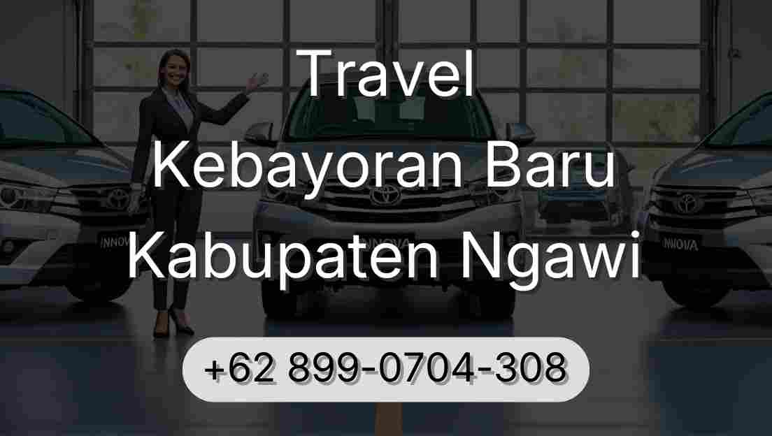 Travel Kebayoran Baru Kabupaten Ngawi