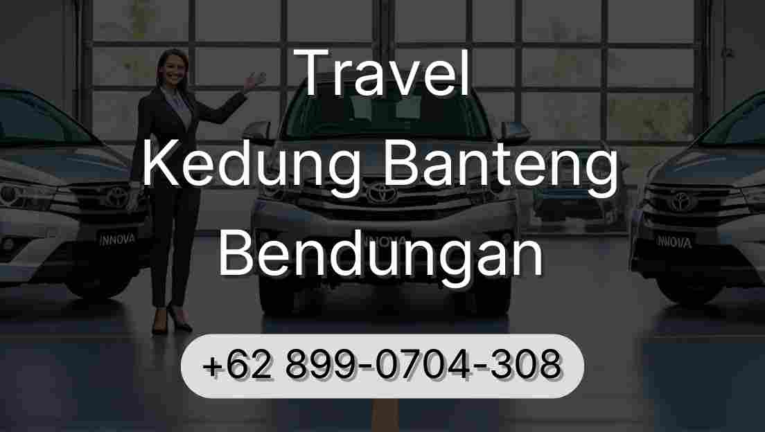 Travel Kedung Banteng Bendungan