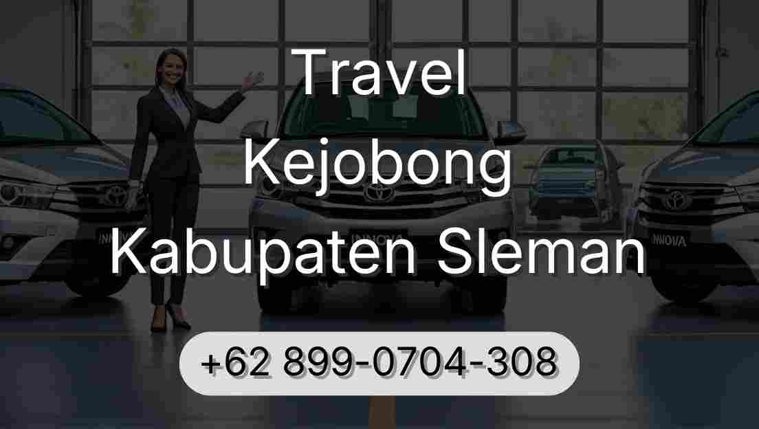 Travel Kejobong Kabupaten Sleman