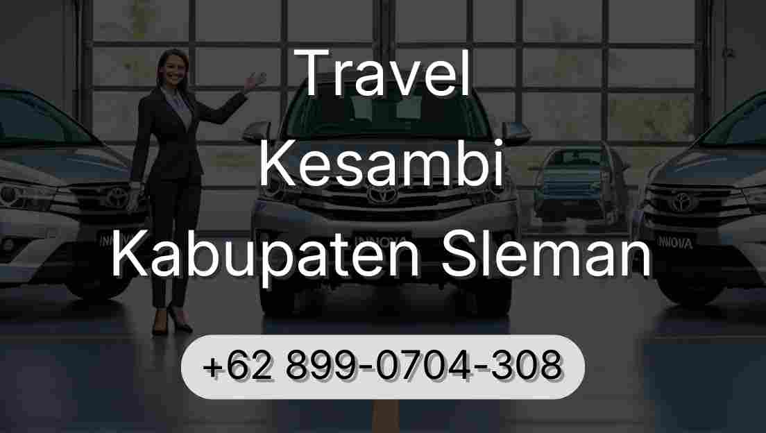 Travel Kesambi Kabupaten Sleman