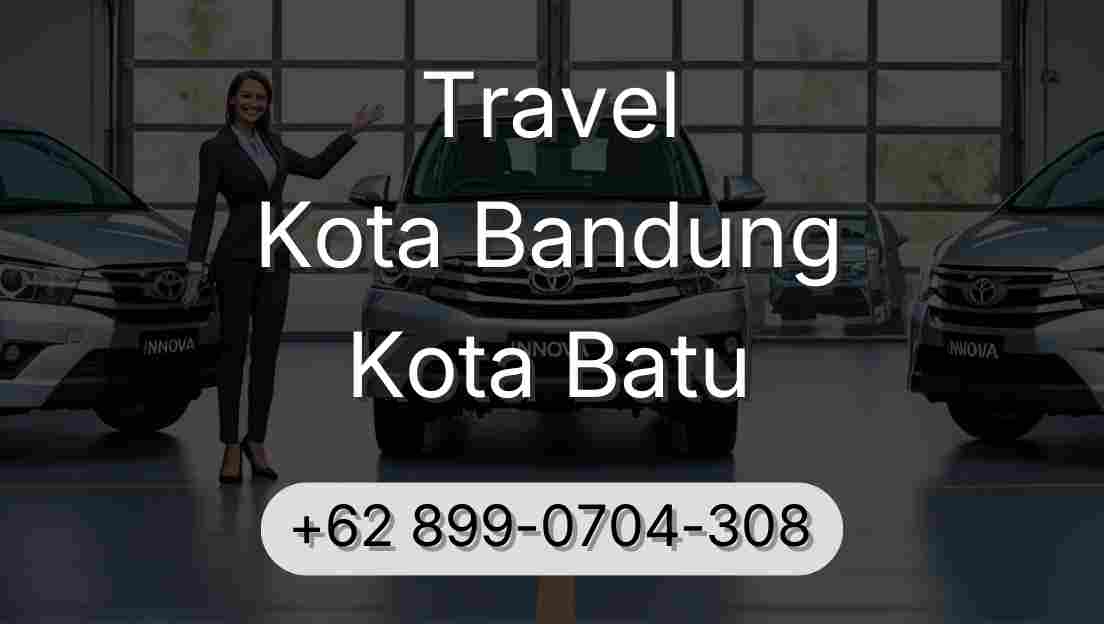 Travel Kota Bandung Kota Batu