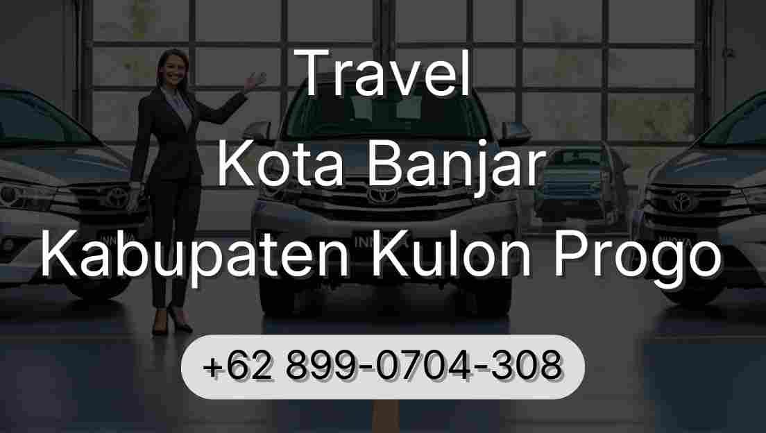 Travel Kota Banjar Kabupaten Kulon Progo