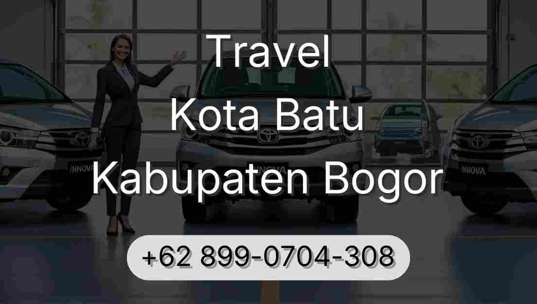 Travel Kota Batu Kabupaten Bogor
