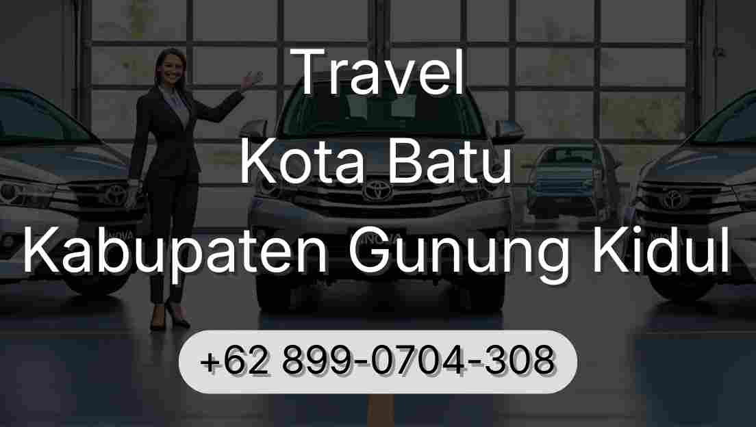Travel Kota Batu Kabupaten Gunung Kidul