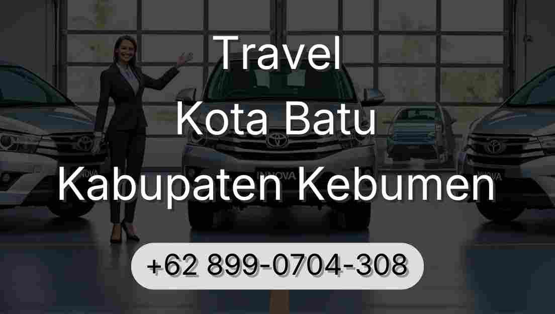 Travel Kota Batu Kabupaten Kebumen