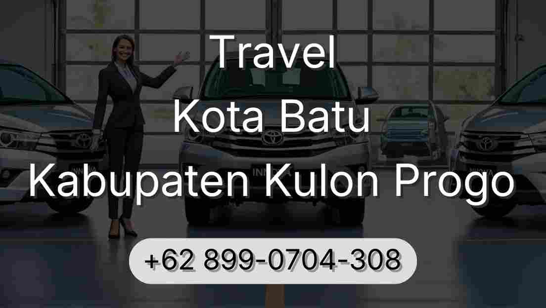 Travel Kota Batu Kabupaten Kulon Progo
