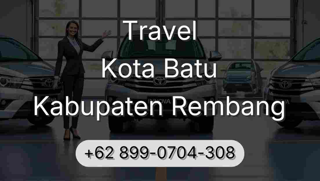 Travel Kota Batu Kabupaten Rembang
