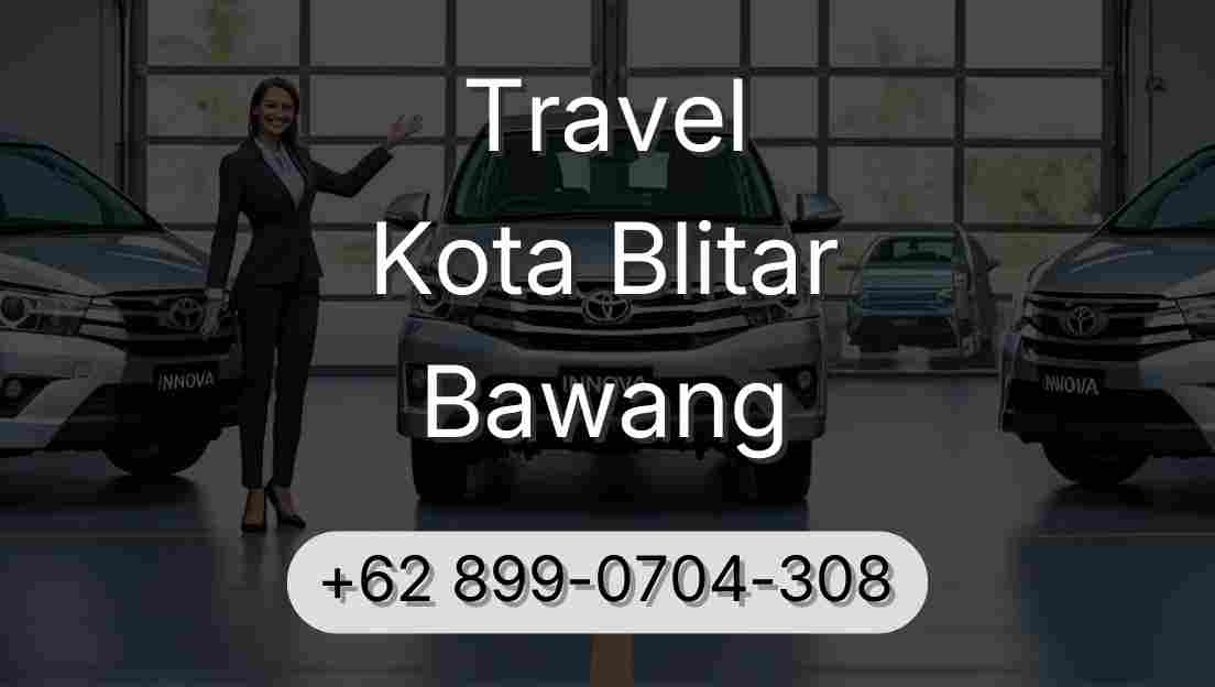 Travel Kota Blitar Bawang