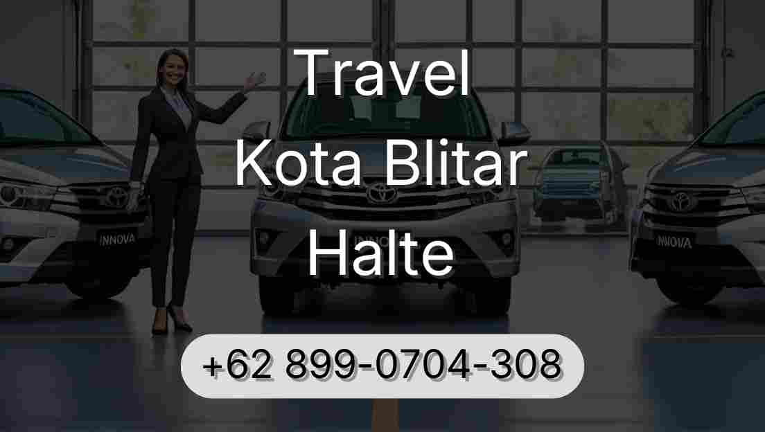Travel Kota Blitar Halte