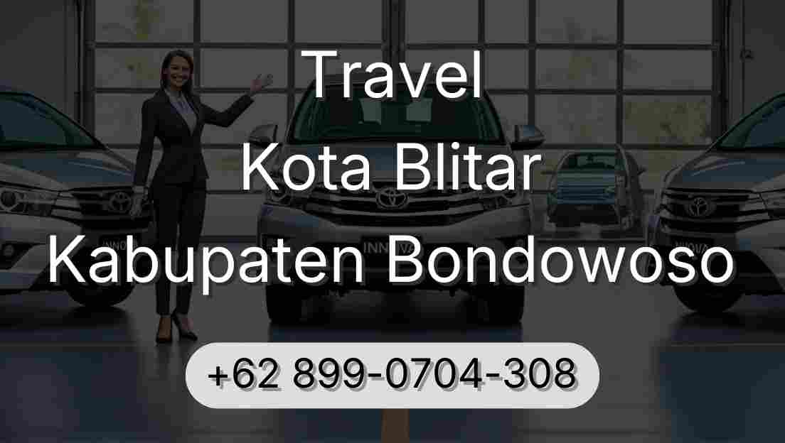 Travel Kota Blitar Kabupaten Bondowoso