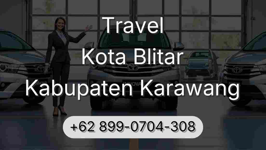 Travel Kota Blitar Kabupaten Karawang