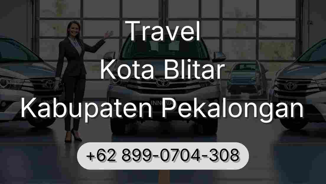 Travel Kota Blitar Kabupaten Pekalongan