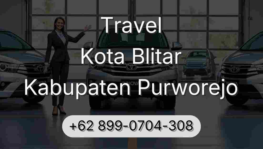 Travel Kota Blitar Kabupaten Purworejo