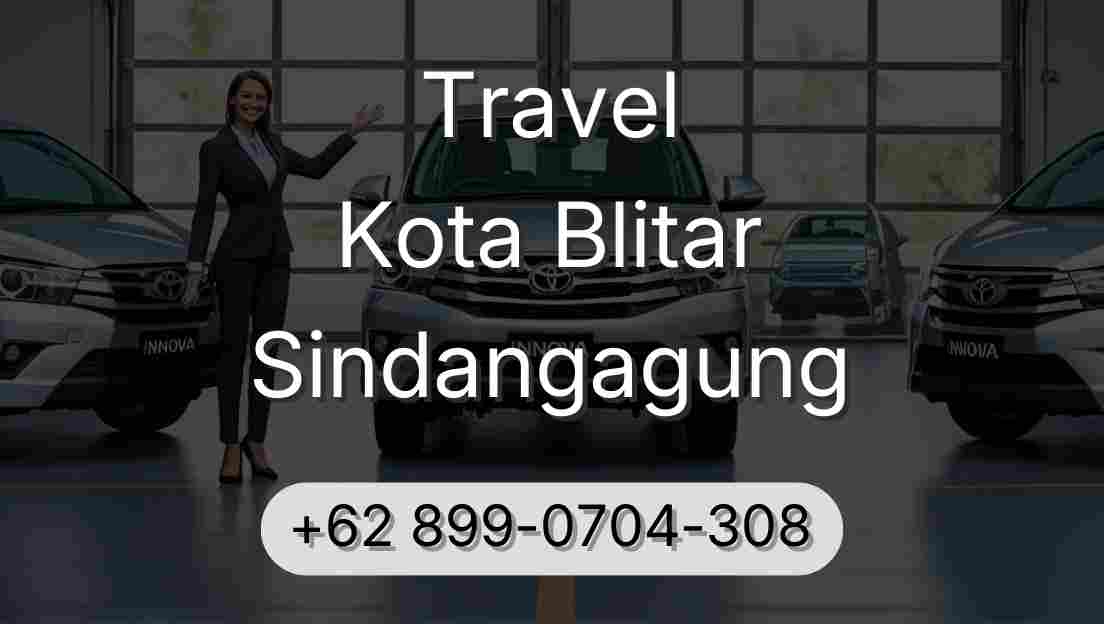 Travel Kota Blitar Sindangagung