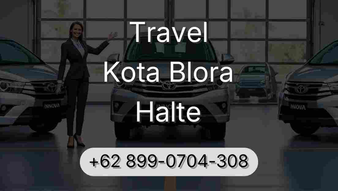 Travel Kota Blora Halte
