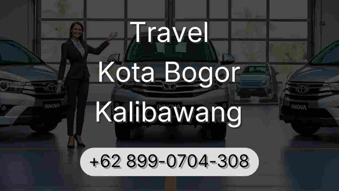 Travel Kota Bogor Kalibawang