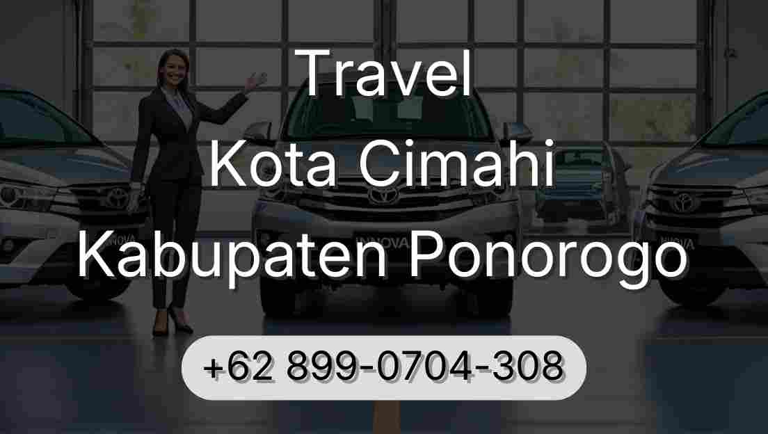 Travel Kota Cimahi Kabupaten Ponorogo