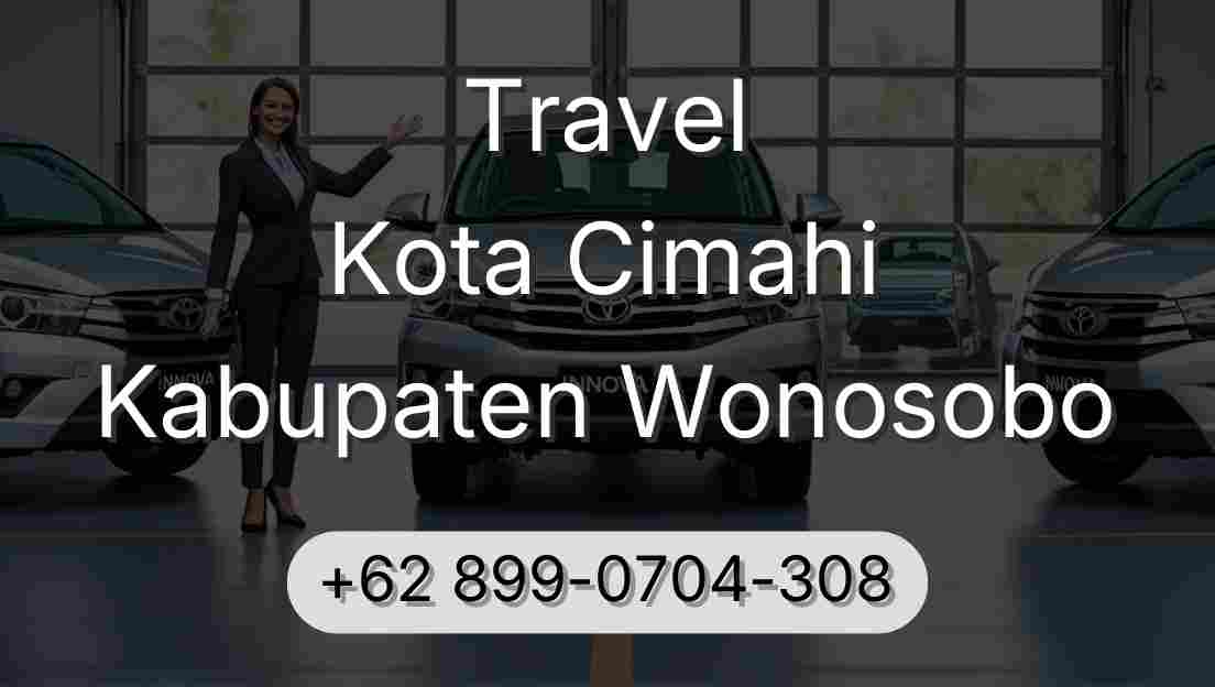 Travel Kota Cimahi Kabupaten Wonosobo