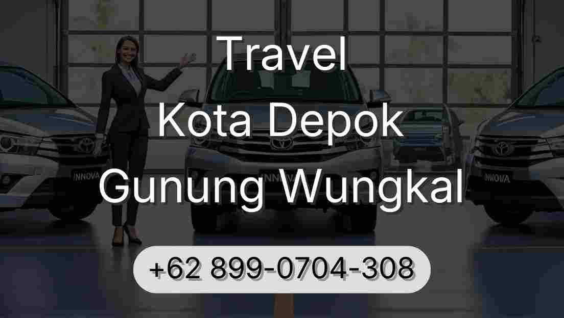 Travel Kota Depok Gunung Wungkal