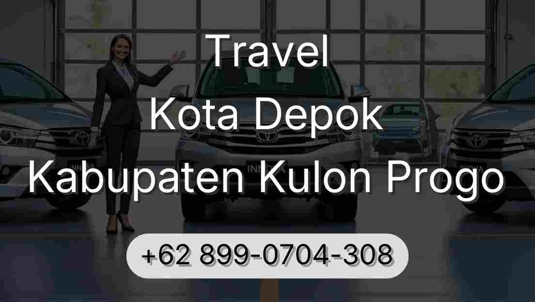 Travel Kota Depok Kabupaten Kulon Progo