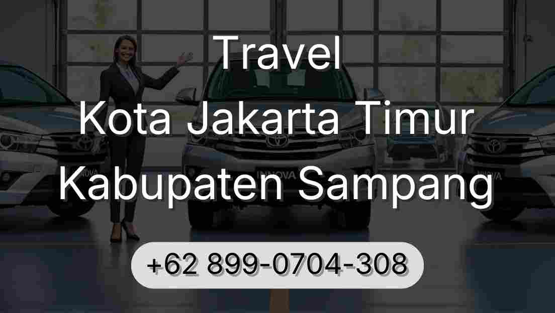 Travel Kota Jakarta Timur Kabupaten Sampang