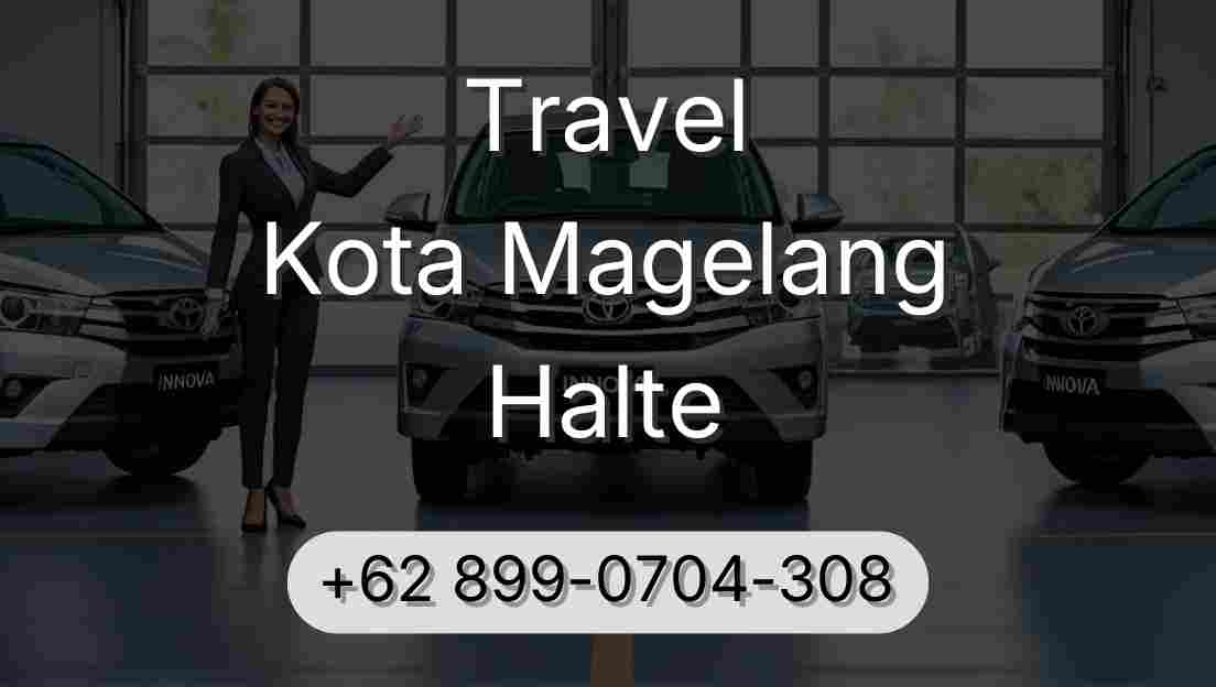 Travel Kota Magelang Halte