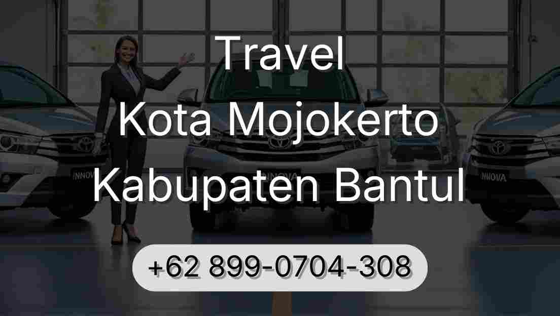 Travel Kota Mojokerto Kabupaten Bantul