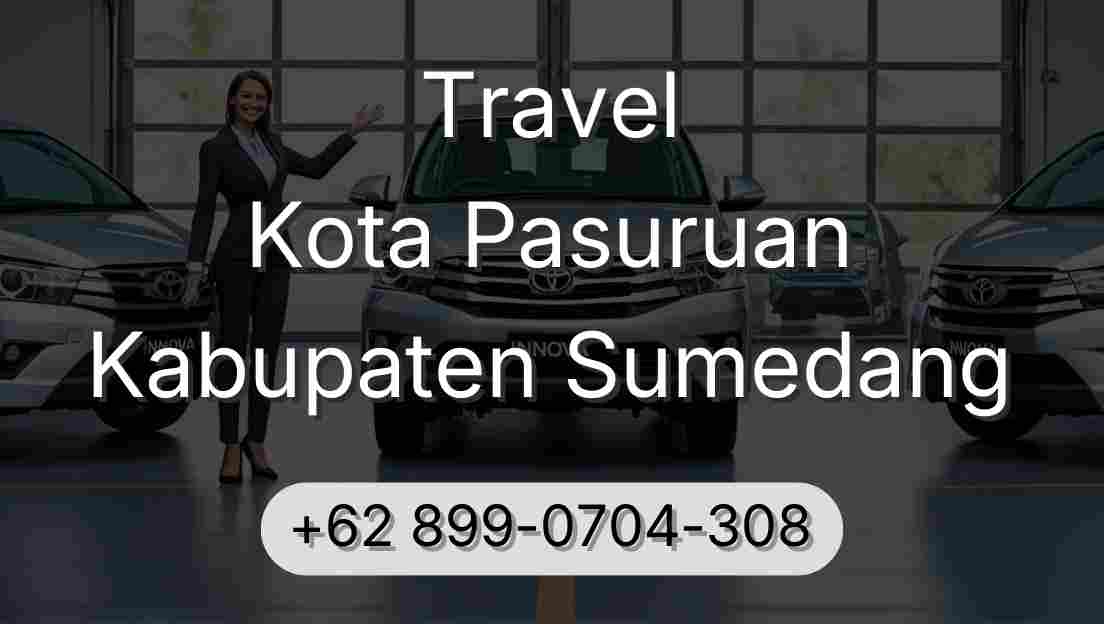 Travel Kota Pasuruan Kabupaten Sumedang