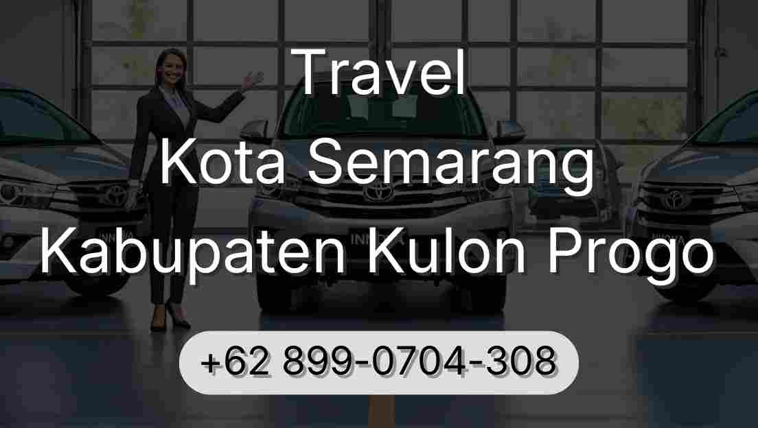 Travel Kota Semarang Kabupaten Kulon Progo