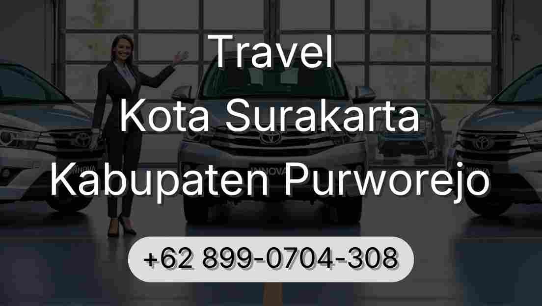 Travel Kota Surakarta Kabupaten Purworejo