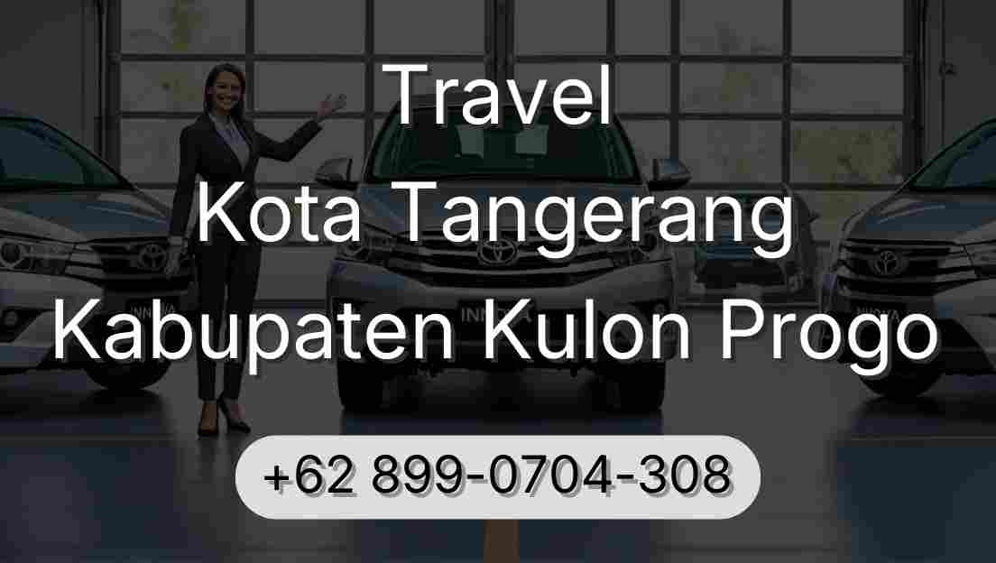 Travel Kota Tangerang Kabupaten Kulon Progo