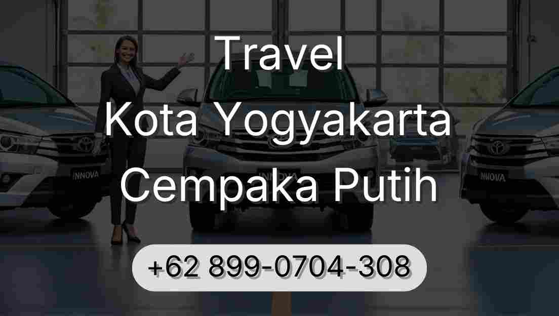 Travel Kota Yogyakarta Cempaka Putih