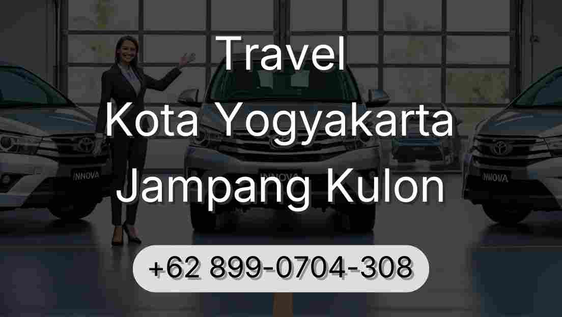 Travel Kota Yogyakarta Jampang Kulon