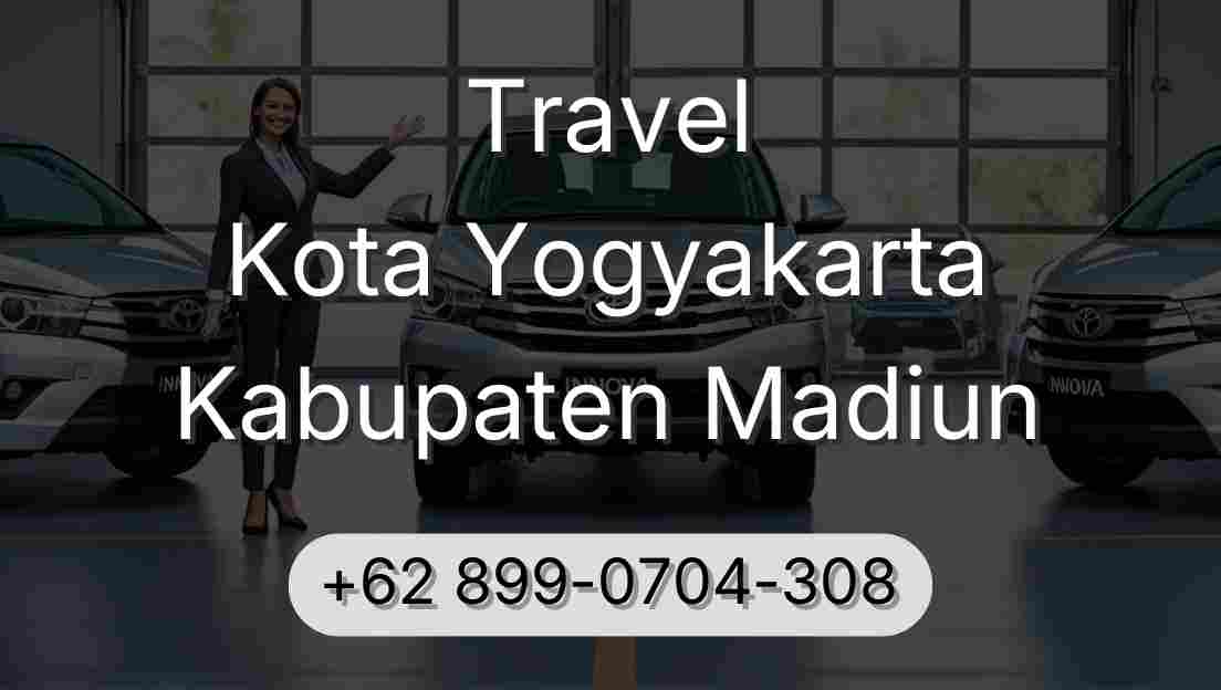 Travel Kota Yogyakarta Kabupaten Madiun