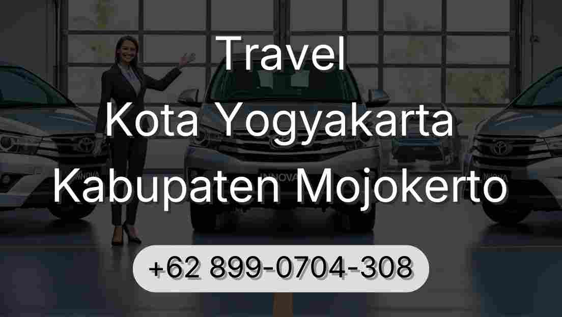 Travel Kota Yogyakarta Kabupaten Mojokerto