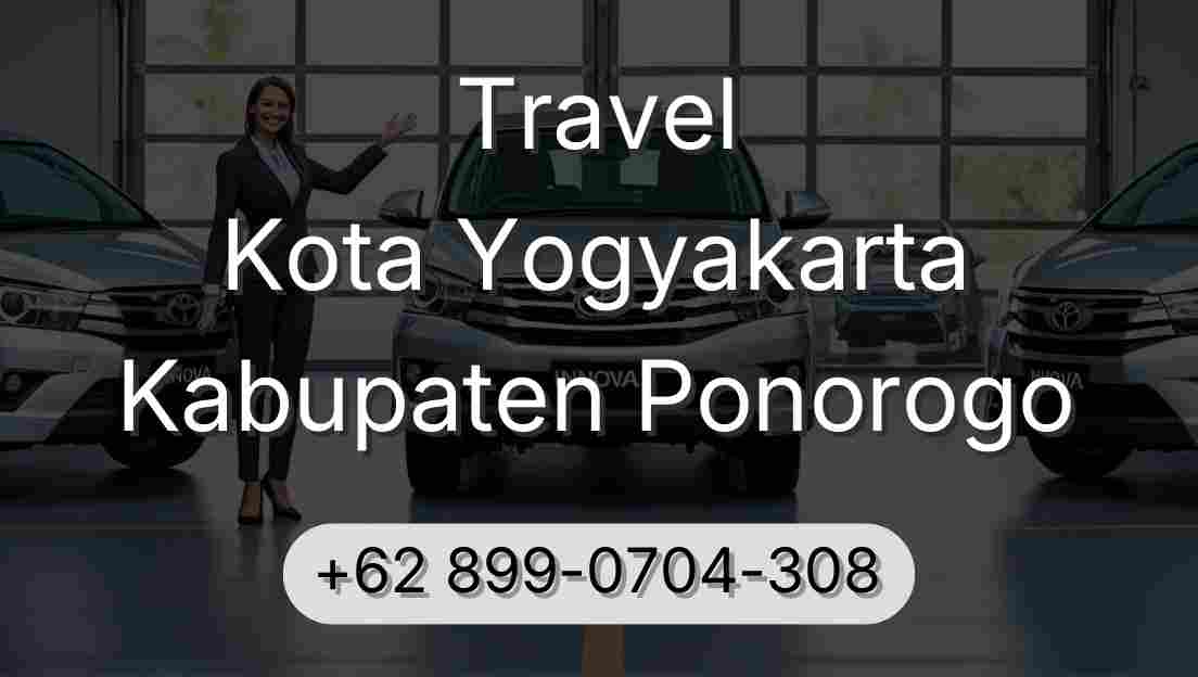 Travel Kota Yogyakarta Kabupaten Ponorogo